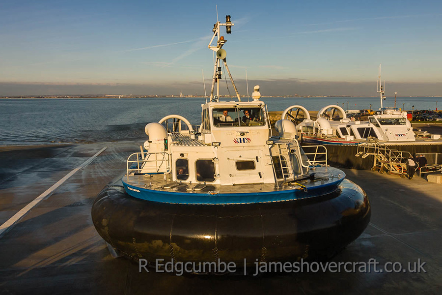 AP1-88 Operations from Ryde, Isle of Wight - GH-2132 Island Express arriving at Ryde (credit: Rob Edgcumbe).